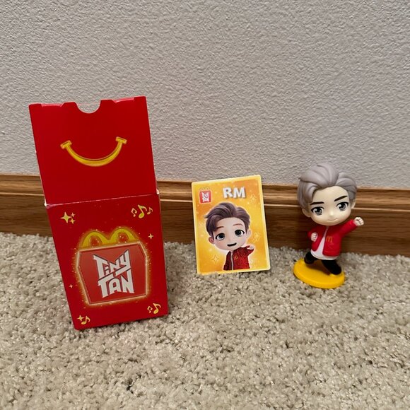 BTS McDonald’s Tiny Tan Happy Meal RM K-pop Toy - Picture 1 of 1
